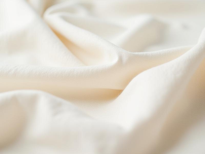 肌触りの良いオーガニックファブリックのクローズアップ